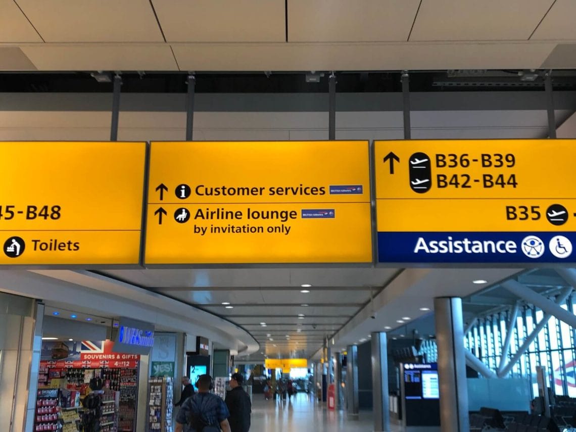 Review British Airways Galleries Lounge B Gates