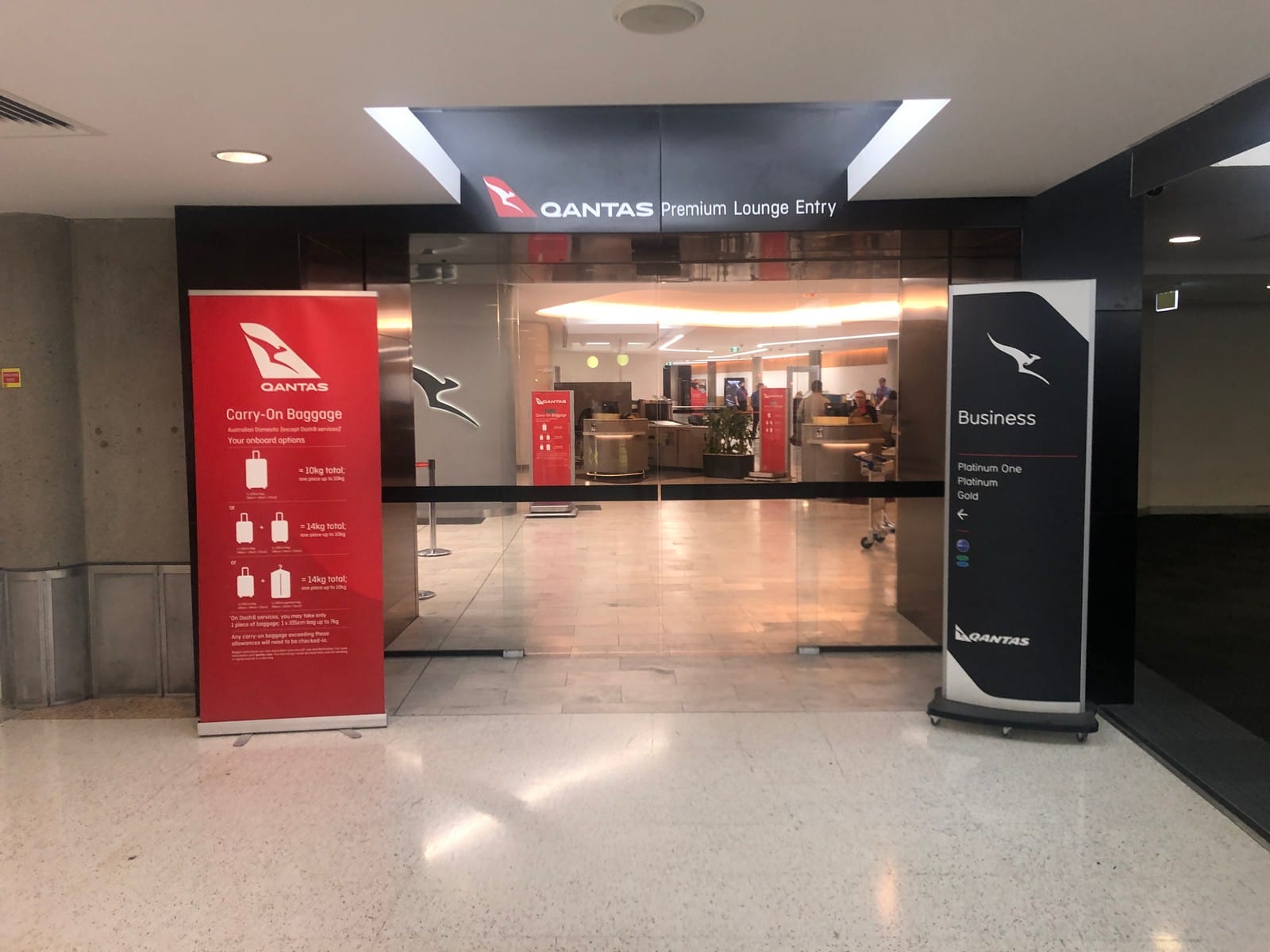 Review Qantas Domestic Business Lounge Brisbane meilenoptimieren
