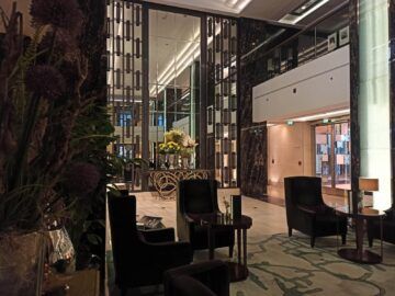 Waldorf Astoria Berlin Lobby Blick Eingang