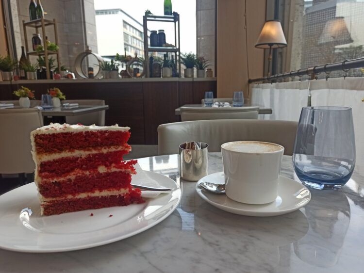 Waldorf Astoria Berlin Red Velvet Cake