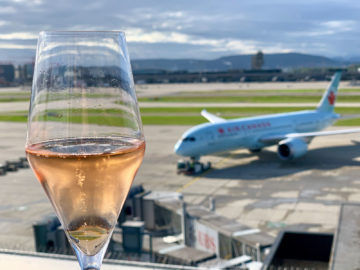 swiss first class a340 300 lounge e
