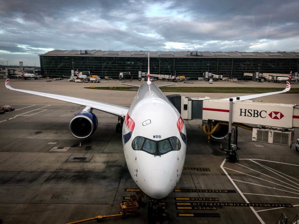 british airways business class a350 1000 flugzeug