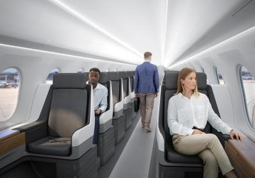 Boom Technology Business Class Cabin Copyright