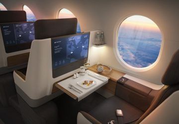 Boom Technology Business Class Meal Copyright