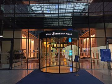 Hilton Frankfurt Airport Eingang