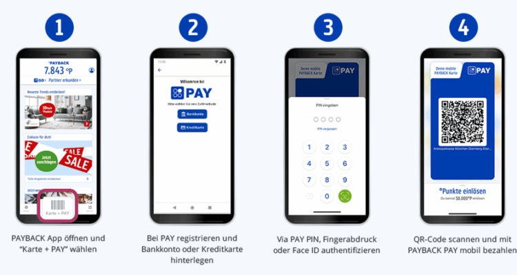Payback Pay Zahlung Anleitung