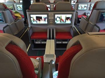 Ethiopian Airlines Business Class B767 300er Sitz Von Hinten