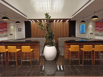 Ethiopian Airlines Sheba Platinum Lounge Addis Abeba Terminal 2 Bar