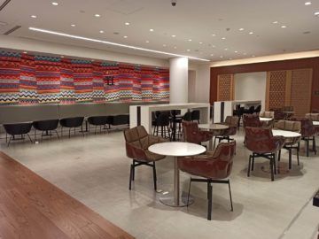 Ethiopian Airlines Sheba Platinum Lounge Addis Abeba Terminal 2 Erster Aufenthaltsraum