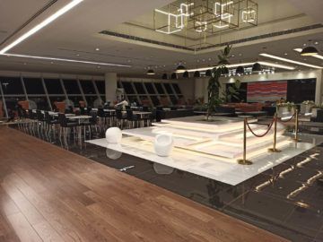 Ethiopian Airlines Sheba Platinum Lounge Addis Abeba Terminal 2 Hauptbereich