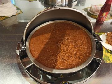 Ethiopian Airlines Sheba Platinum Lounge Addis Abeba Terminal 2 Warmes Buffet Misir Wot