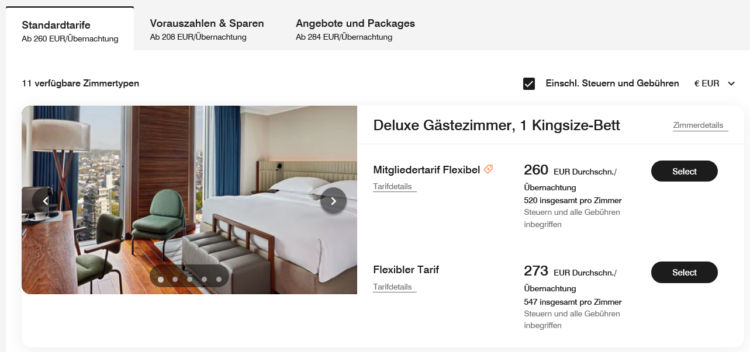 Jw Marriott Frankfurt Flexibler Tarif