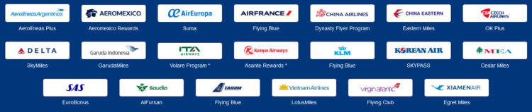 Skyteam Vielfliegerprogramme Oktober 2024