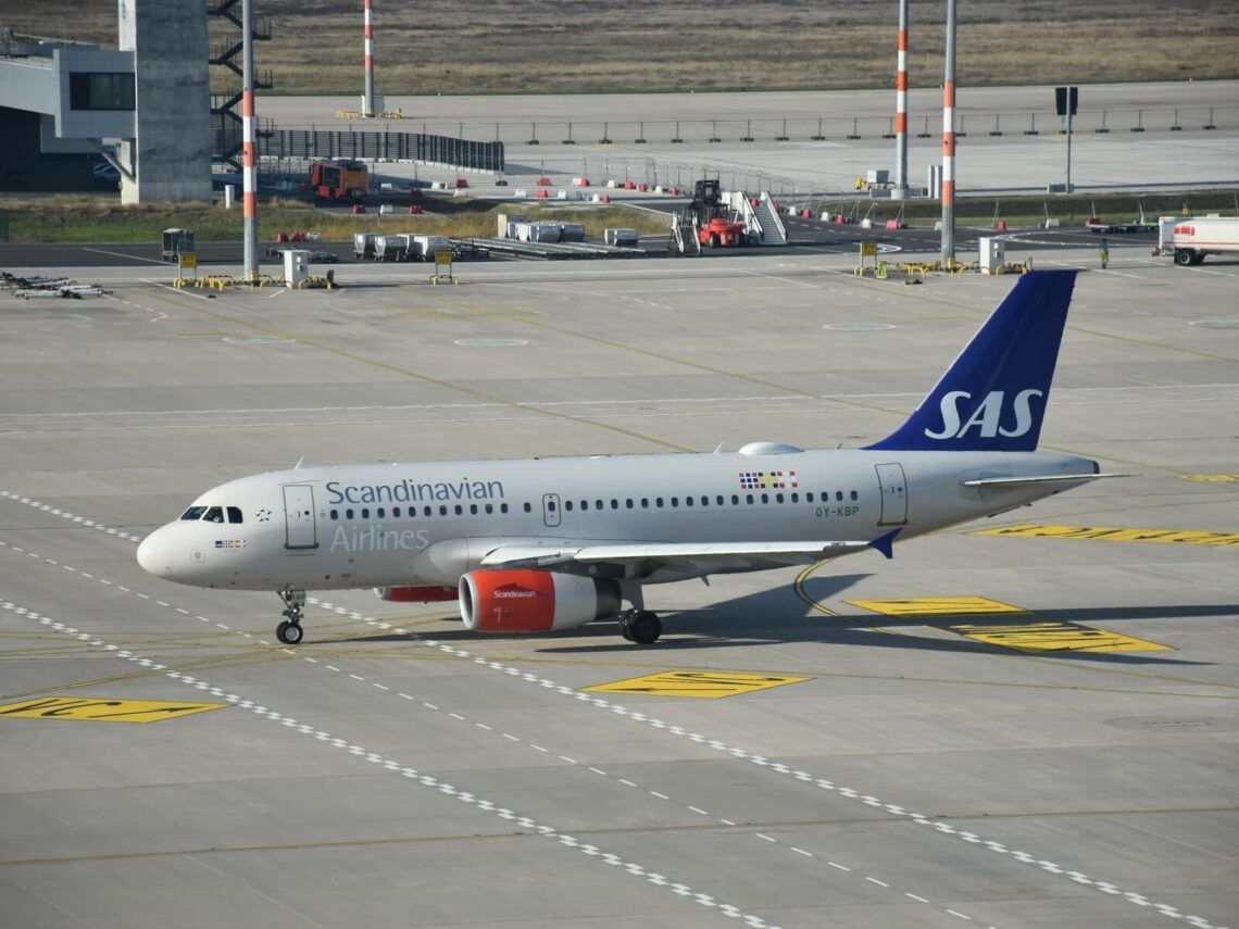 Sas Scandinavian Airlines Flugzeug