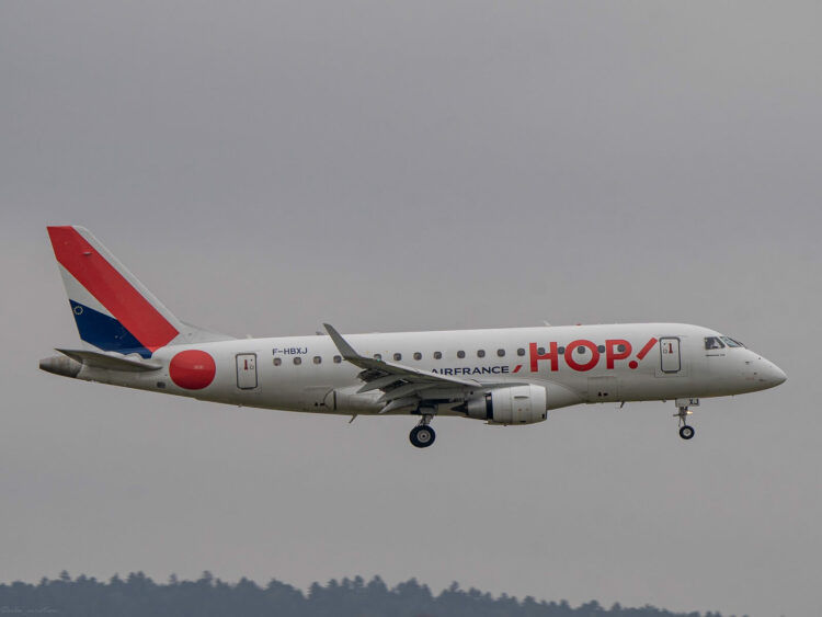 Flugzeug Hop! By Air France Embraer 170 Zurich