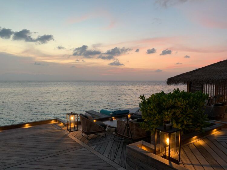 Waldorf Astoria Maldives Ithaafushi Amber Terrasse 2