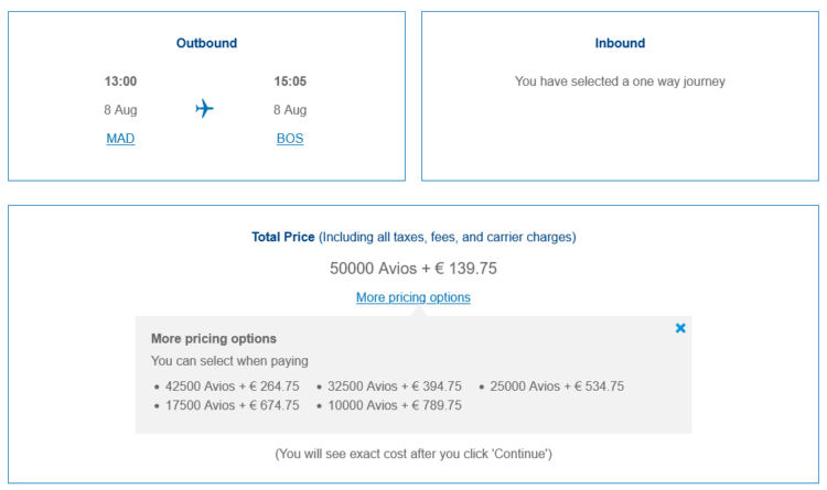 Executive Club Praemienflug Iberia Business Class Mad Bos