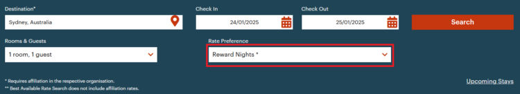 Ihg One Rewards Suchmaske