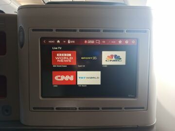 Review Turkish Airlines Business Class Airbus A330 300 Entertainment Live Tv