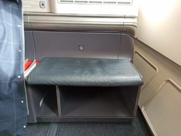 Review Turkish Airlines Business Class Airbus A330 300 Sitz Ottoman