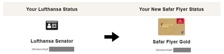 Royal Air Maroc Safar Flyer Statusm Match