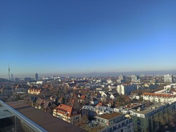 Andaz Munich Schwabinger Tor Rooftop Bar Ausblick
