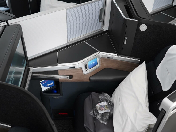 British Airways B787 10 Business Class Mittelsitz