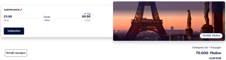 Flying Blue Praemienflug Air France Business Class Manila Paris