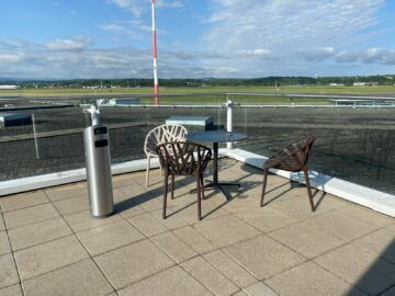 Euroairport Skyview Lounge Raucherbereich
