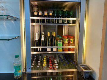 Euroairport Skyview Lounge Softgetraenke