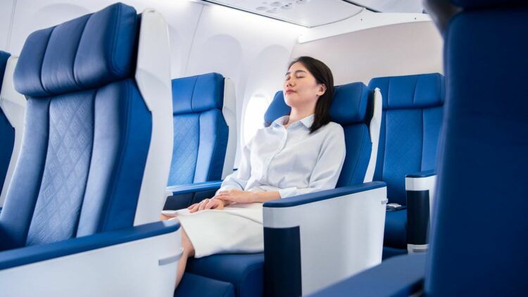 Malaysia Airlines Boeing 737 800 Neue Business Class Sitze Copyright