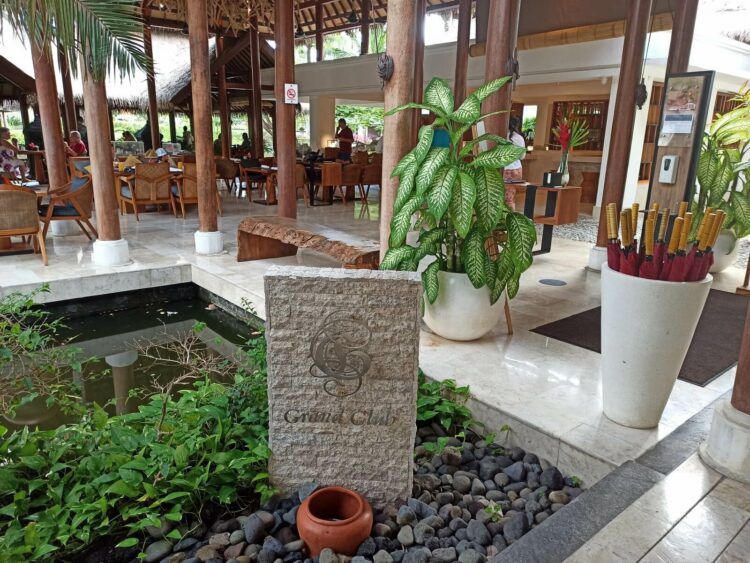 Grand Hyatt Bali Grand Club Lounge Eingang