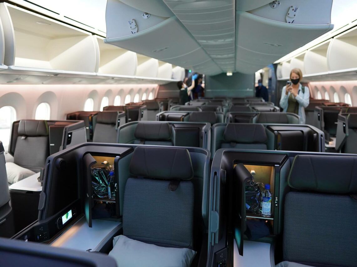 Review EVA Air Business Class Boeing 78710 meilenoptimieren