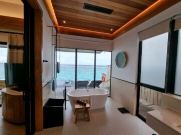 Hilton Maldives Amingiri Bad 3