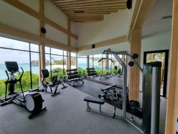 Hilton Maldives Amingiri Fitnessstudio 3