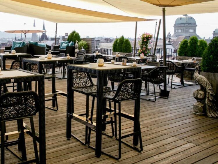 Hotel Schweizerhof Bern Sky Terrace Copyright