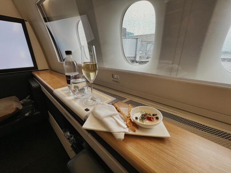 Swiss First Class Amuse Bouche 2