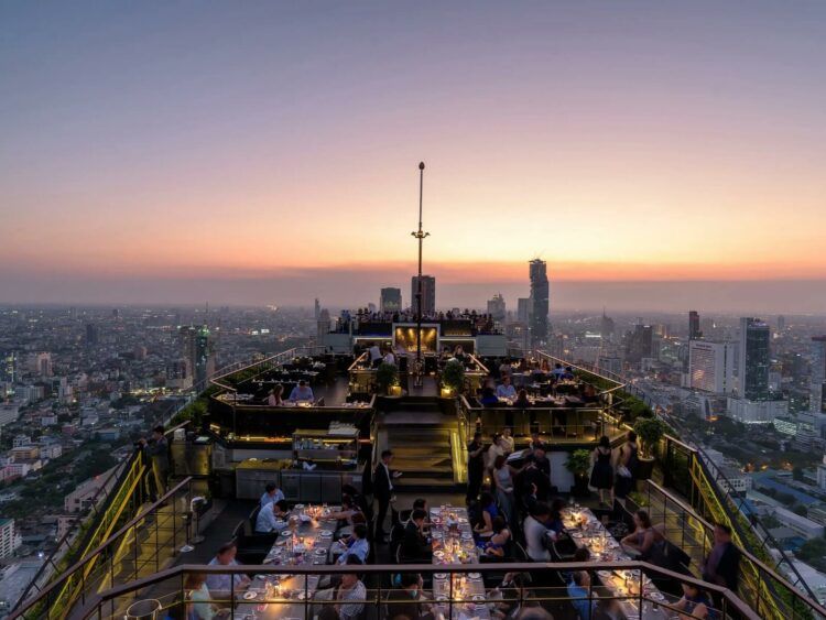 Banyan Tree Bangkok Vertigo Restaurant Copyright