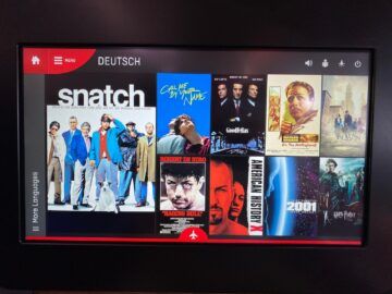 Qantas Airways Business Class Airbus A380 800 Filme Auf Deutsch