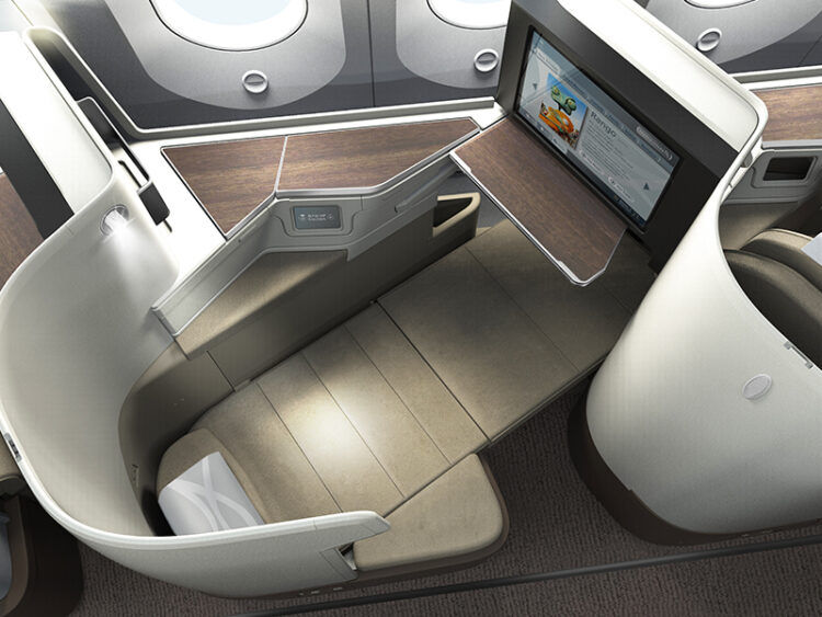 Saudia Neue Business Class Fenster Platz Copyright