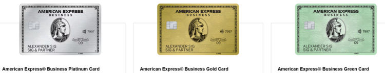 American Express Kreditkarten Business Deutschland
