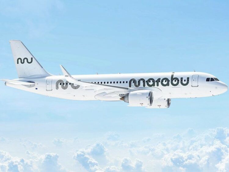 Marabu Airlines Flugzeug Copyright