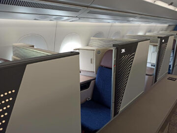 Air India Airbus A350 900 Business Class Sitz Tuer