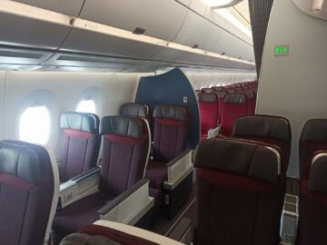 Air India Airbus A350 900 Premium Economy Class Sitz