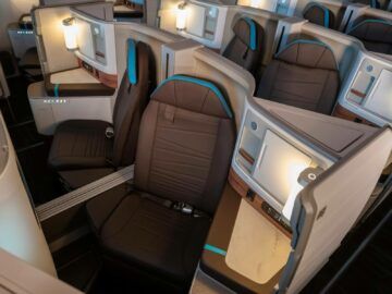 Hawaiian Airlines Business Class Boeing 787 9 Sitz Copyright