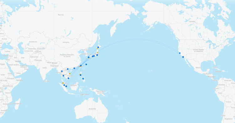 Starlux Streckennetz April 2024 Flightconnections