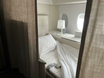 Air France La Premiere First Class Boeing 777 300 Bett Mit Vorhang