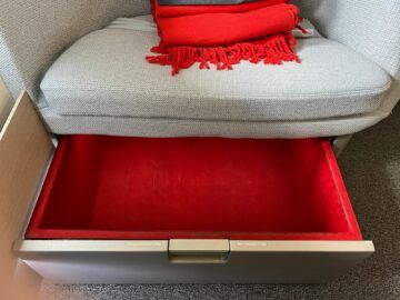 Air France La Première First Class Boeing 777 300 Schublade Ottoman