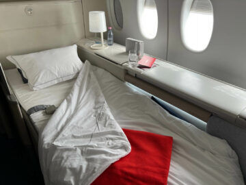 Air France La Première First Class Boeing 777 300 Sitz Als Bett
