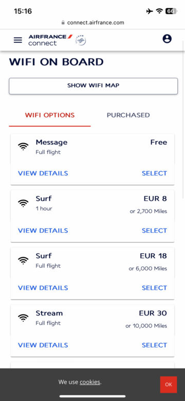 Air France La Première First Class Boeing 777 300 Wifi4